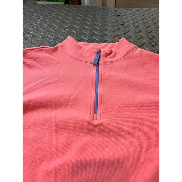 Peter Millar Seaside Wash‎ Pique 1/4 Zip Performance Pullover Men's Size Medium - Picture 3 of 10